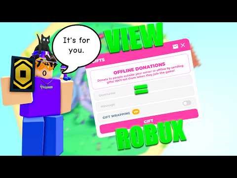 💸 PLS DONATE LIVE | 🔴Donating EVERY Viewer ROBUX! 💬TTS ON