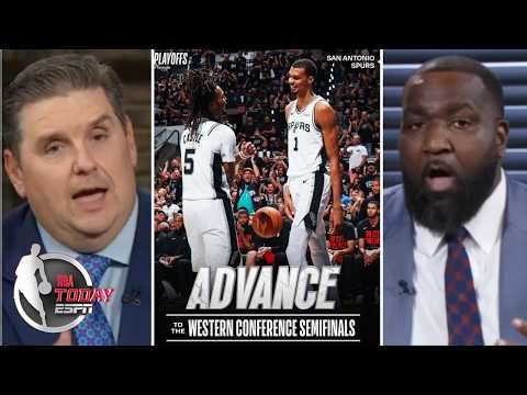 NBA TODAY | Spurs are most complete team in playoffs - Perkins on Wemby & Fox knock out Blazers in 5