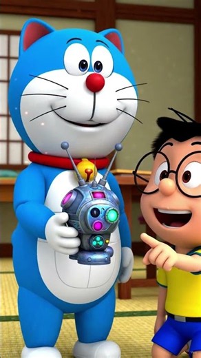 Doraemon & Nobita's Magical Adventure 🤖✨ | Funny Hindi Cartoon #Shorts