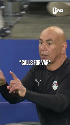 Iran thought they had the winning goal, however, Hossam Hassan knew after checking the replay