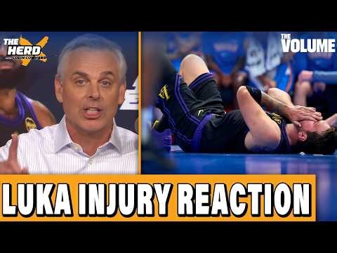 Luka injury REACTION, Thunder HUMILIATE Lakers + New NBA era: SGA, Wemby | Colin Cowherd: THE HERD