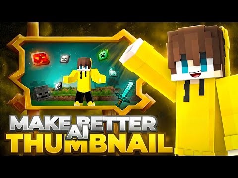 How To Make AI Minecraft Thumbnails 🔥 In Just 2 Minutes 