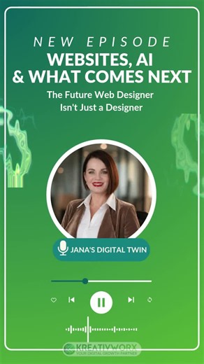 The Future Web Designer: Websites, AI & What Comes Next | Jana Janssen