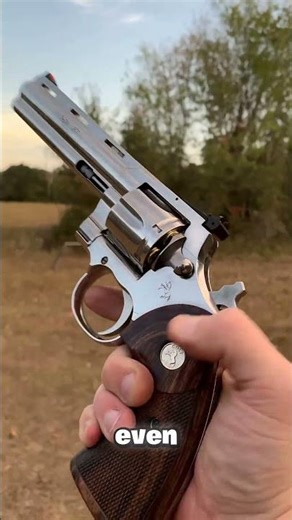 The King of Revolvers: Colt Python .357 Magnum in Action. #shorts