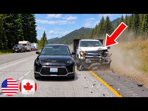 2 HOURS BEST OF CAR CRASHES COMPILATION | USA & Canada Accidents | Dash cam | Driving Fails - 12