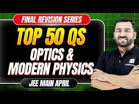 JEE 2026: Modern Physics & Optics | JEE Main Physics | MathonGo | Anup sir