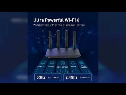 Overview: GL.iNet GL-AX1800(Flint) WiFi 6 Router -Dual Band Gigabit Wireless Internet Router | 5...