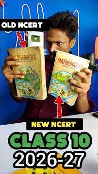 New NCERT vs OLD NCERT BOOKS! 2026-27❌ For Class 10th🔥|CBSE 2027 #exam #10class #cbse #syllabus