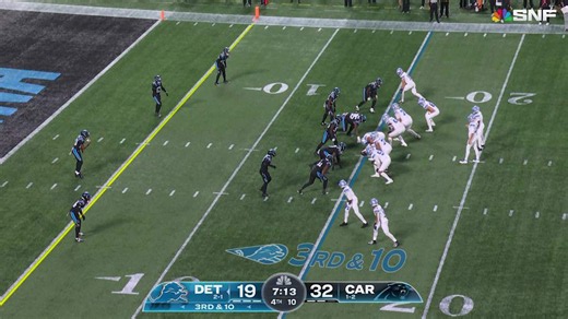 Panthers' defense denies Lions' trickery to force turnover on downs