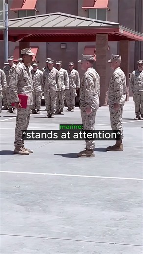 Marine Completely Forgets How to March 😂