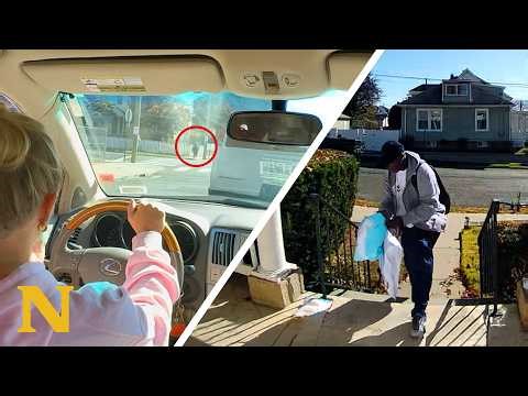 Three College Girls Hunt Down A Porch Pirate