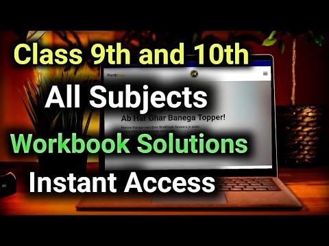 Class 9th and 10th Workbook Answers | Get All Subjects Solution in 1 Click! 🚀 | ParthNew
