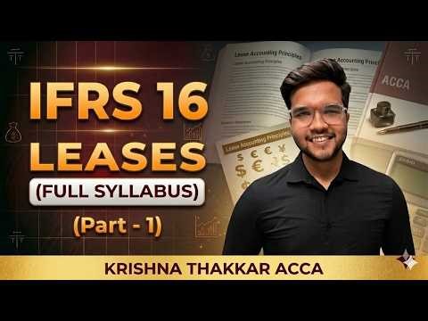 ACCA FR - IFRS - 16 LEASES Part - 1