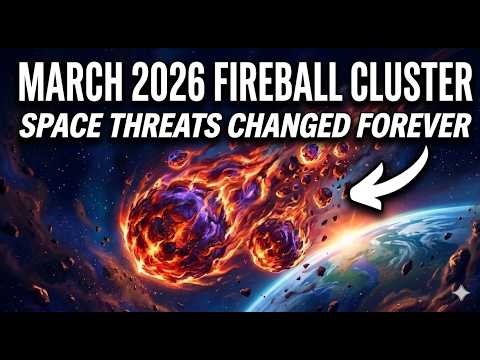 The March 2026 Fireball Cluster Could Change What We Know About Space Threats
