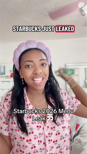 Starbucks 2026 Menu… why am I kinda disappointed 👀 #freepreppyclip #beautyproducts #starbucks