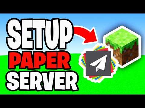 How To Make Paper Server In Minecraft 26.1! - Tutorial