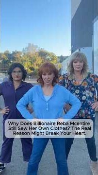 Why Does Billionaire Reba McentireStill Sew Her Own Clothes? The RealReason Might Break Your Heart.