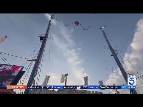 4 hurt when carnival ride snaps mid-air