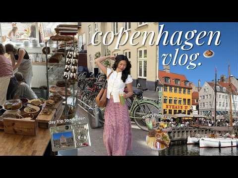 72hrs in copenhagen | a few days in my life, best cafes, popular restaurants, girls trip & biking
