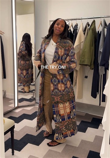 The try on!!! From shopping around @Nordstrom @driesvannoten @Róhe #kallmeyer #ruadh #sasuphi #nackiye