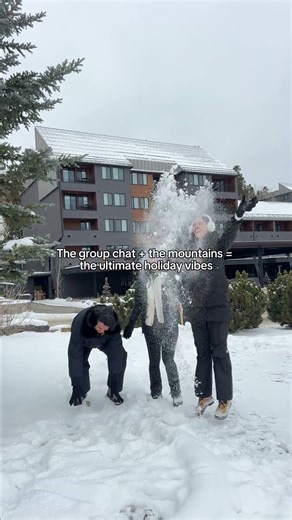 🎶 Walking in a Hilton wonderland 🎶 📍Hotel Alpenrock Breckenridge, Curio Collection