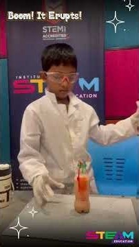 SCIENCE THAT ERUPTS WITH WONDER!