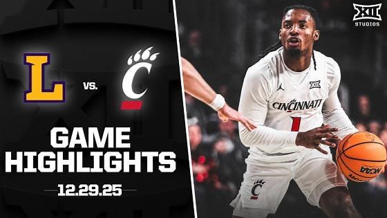 Lipscomb vs. Cincinnati Game Highlights | 2025-26 Big 12 Men’s Basketball