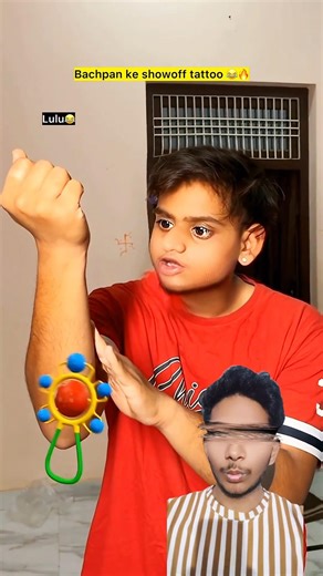 TATTOO SHOWOFF 🤣🤯"Building Wooden Log Cabin in Forest🌲🥰 Survival House Step by Step" #reelschallenge