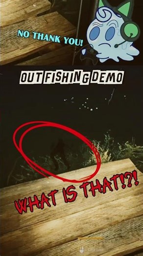 Slime Vtuber FINDS A Creepy Floating Ghost? OUT FISHING Psychological Horror Game Reaction #envtuber