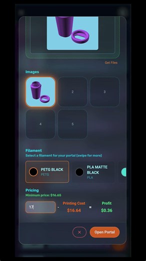 Sell 3D Prints With Portals