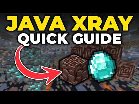Minecraft Java XRay - The Quick & Easy Guide!