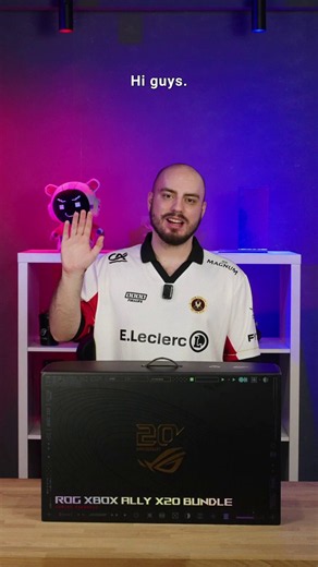 Fresh out of the box with @TeamVitalityVAL 🎮​The ROG XBOX Ally X20 bundle gets the pro treatment: first look, first impressions, first games.​Available now: https://t.co/MUZl9wCFXd https://t.co/uDPmM1FoS2