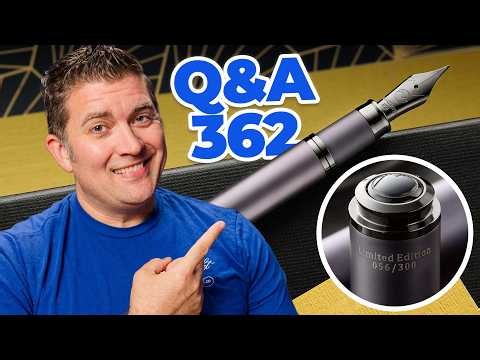 The Best Extra-Fine Nibs, Polishing Tips, + New Wearingeul Pens | Goulet Q&A Ep. 362