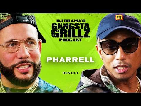 Pharrell On Kendrick Regret, Neptunes Hits, LV Fashion, Jay Z Collabs & More | Gangsta Grillz (2023)