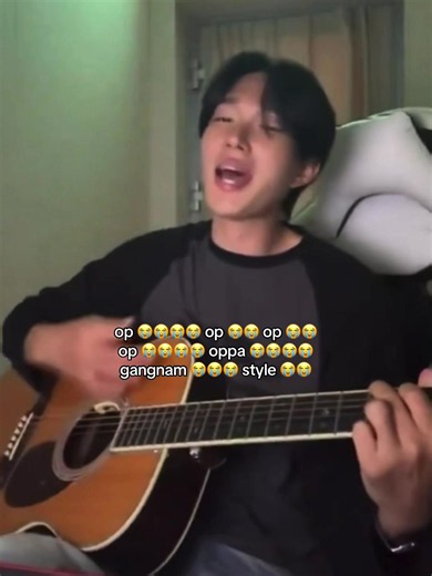 Gangnam Style acoustic cover — Theo (P1Harmony)