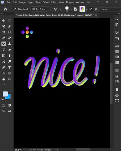Tips for Photoshop 2026 – How to use the Mixer Brush tool like a PRO #ducthangds #photoshoptutorial #photoshoptricks