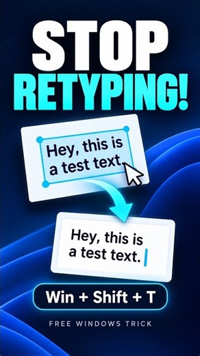 Stop Retyping Screenshots! Copy Text in Seconds ⚡