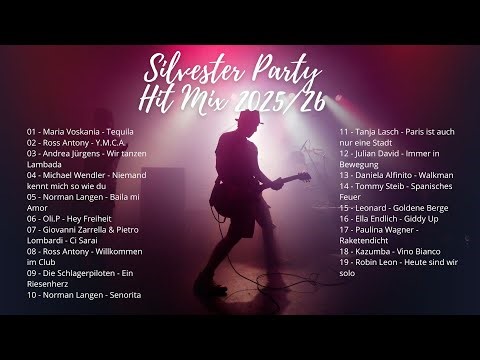 DIE GEILSTE SILVESTER PARTY 2025/2026 🪩 SCHLAGER HIT MIX ⭐️