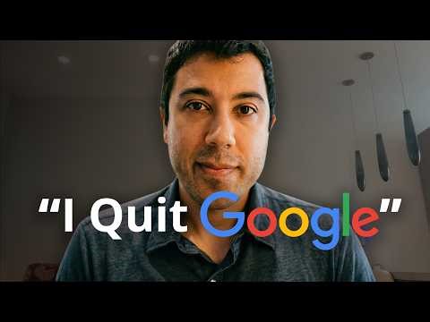 Why I Left Google to Build My Own Company | Tech Career Advice