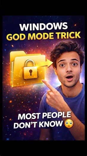 Windows God Mode Trick Most People Don’t Know 😳