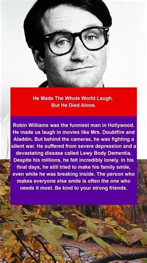 He Made The Whole World Laugh... But He Died Alone