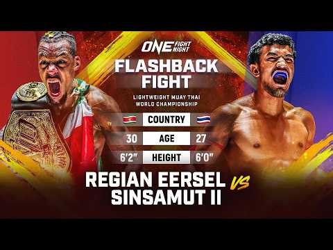 Ruthlessness UNLEASHED 🔥 Regian Eersel vs. Sinsamut II | Muay Thai Full Fight