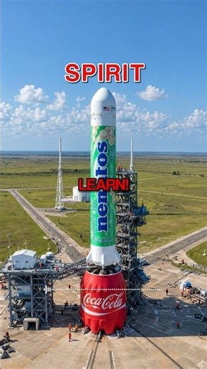 Spirit Launches a Soda Rocket 😱