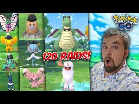 Over 120 Fashion Raids & THIS Is What We Got! (Pokémon GO)