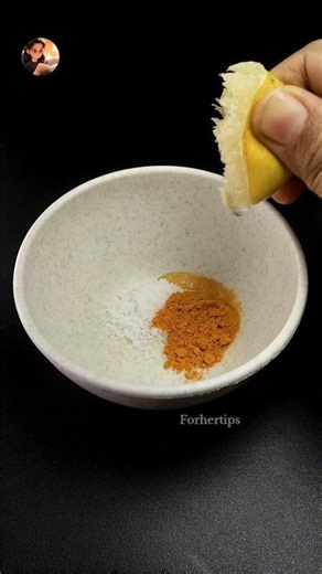 Teeth Whitening Hack 😱 Turmeric + Mustard Oil for Brighter Teeth! #Shorts