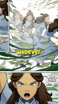 Katara Bends Leaves and Vines?! #avatarthelastairbender #aang #shorts