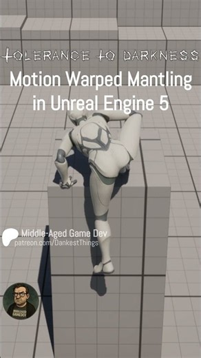 Motion Warped Mantling In Unreal Engine