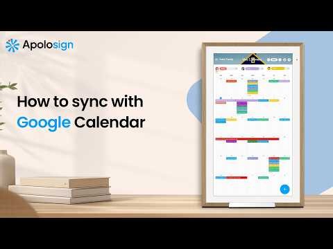 How to sync with Google Calendar?