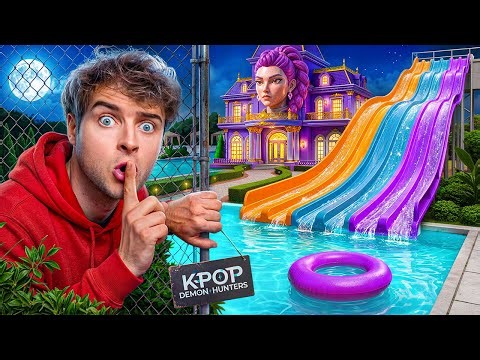Sneaking Into Rumi's House Overnight! (KPop Demon Hunters)