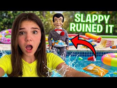 SLAPPY RUINED THE POOL PARTY!